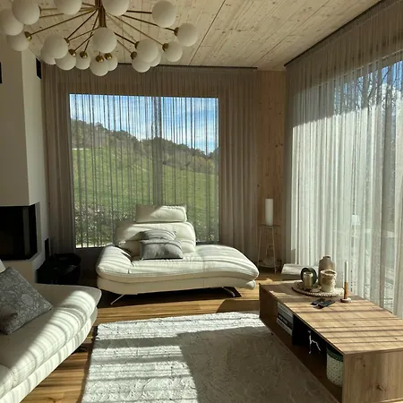 Holiday home Maison Panorama Alpes Suisses & Sauna