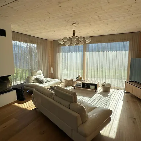 Maison Panorama Alpes Suisses & Sauna Tatil Evi Lens