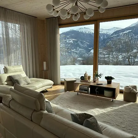 Holiday home Maison Panorama Alpes Suisses & Sauna