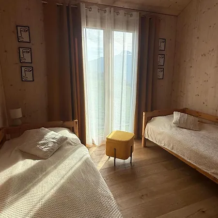 Maison Panorama Alpes Suisses & Sauna Tatil Evi Lens