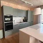 בית נופש Maison Panorama Alpes Suisses & Sauna Lens
